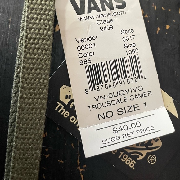 VANS Leather Camera Strap NEW - Picture 9 of 9